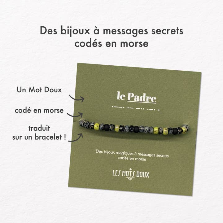Men's morse code bracelet: The Padre and other Purchase Wholesale code secret boisson. Free Returns & Net 60 Terms on Faire trending on Faire.