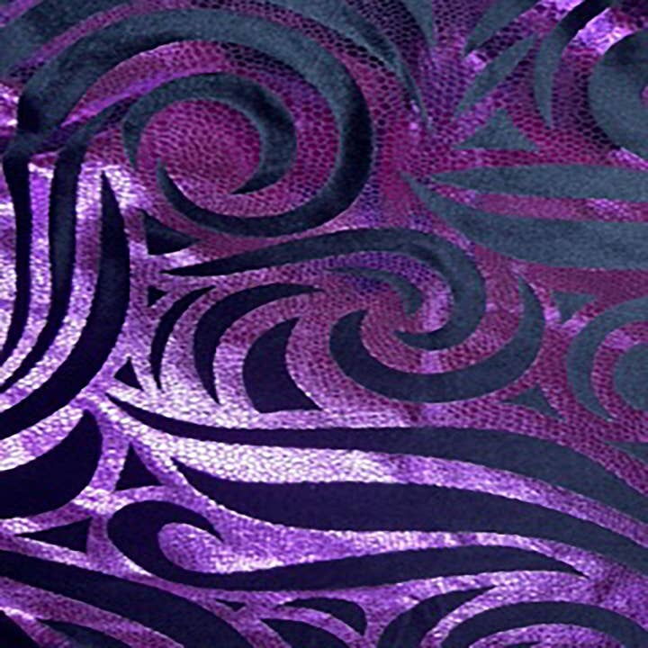 Stretch Velvet Snake Foil Fabric Transforms Your Look | Spandex palace for wholesale by Spandex palace