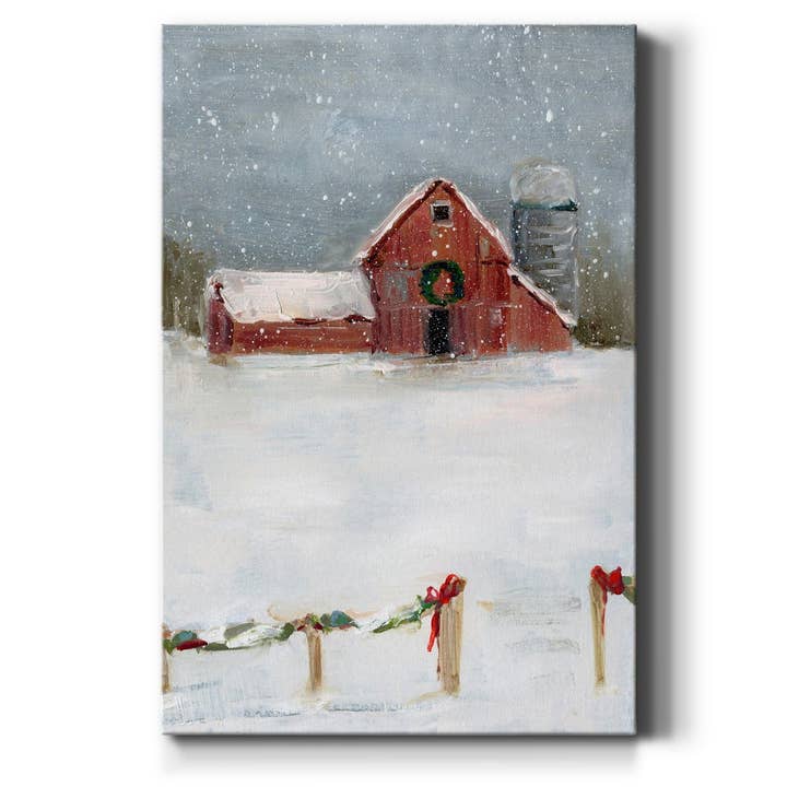 Christmas on the Farm II, Canvas Wall Art for wholesale by Wexford Home
