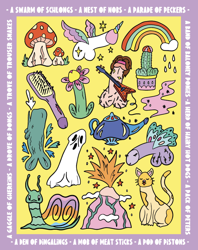 FUN CLUB - Wholesale Puzzel - Volwassene - Dicks legpuzzle (grappig)3