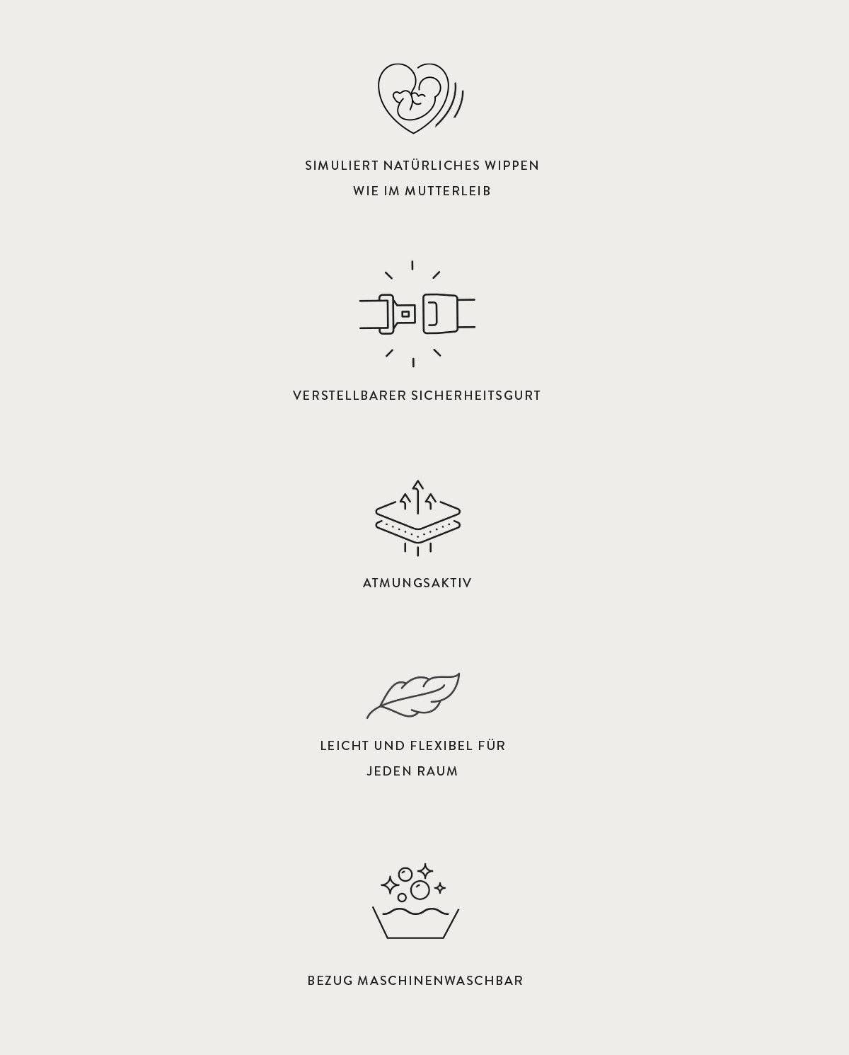 UNIQUE LOVE Design - Wholesale Lounger - Baby - Baby seesaw - Ivory white8