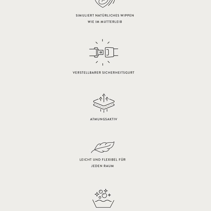 UNIQUE LOVE Design - Wholesale Lounger - Baby - Baby seesaw - Ivory white8