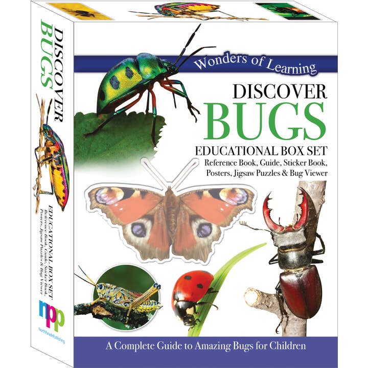 Robert Frederick Ltd – wholesale Book – Kids – Discover Bugs Educational Box Set