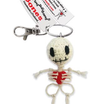 Kamibashi - Wholesale Keychain - Unisex - Bones String Doll Keychain1