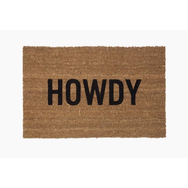 Howdy Doormat (Classic) for wholesale by Reed Wilson Design