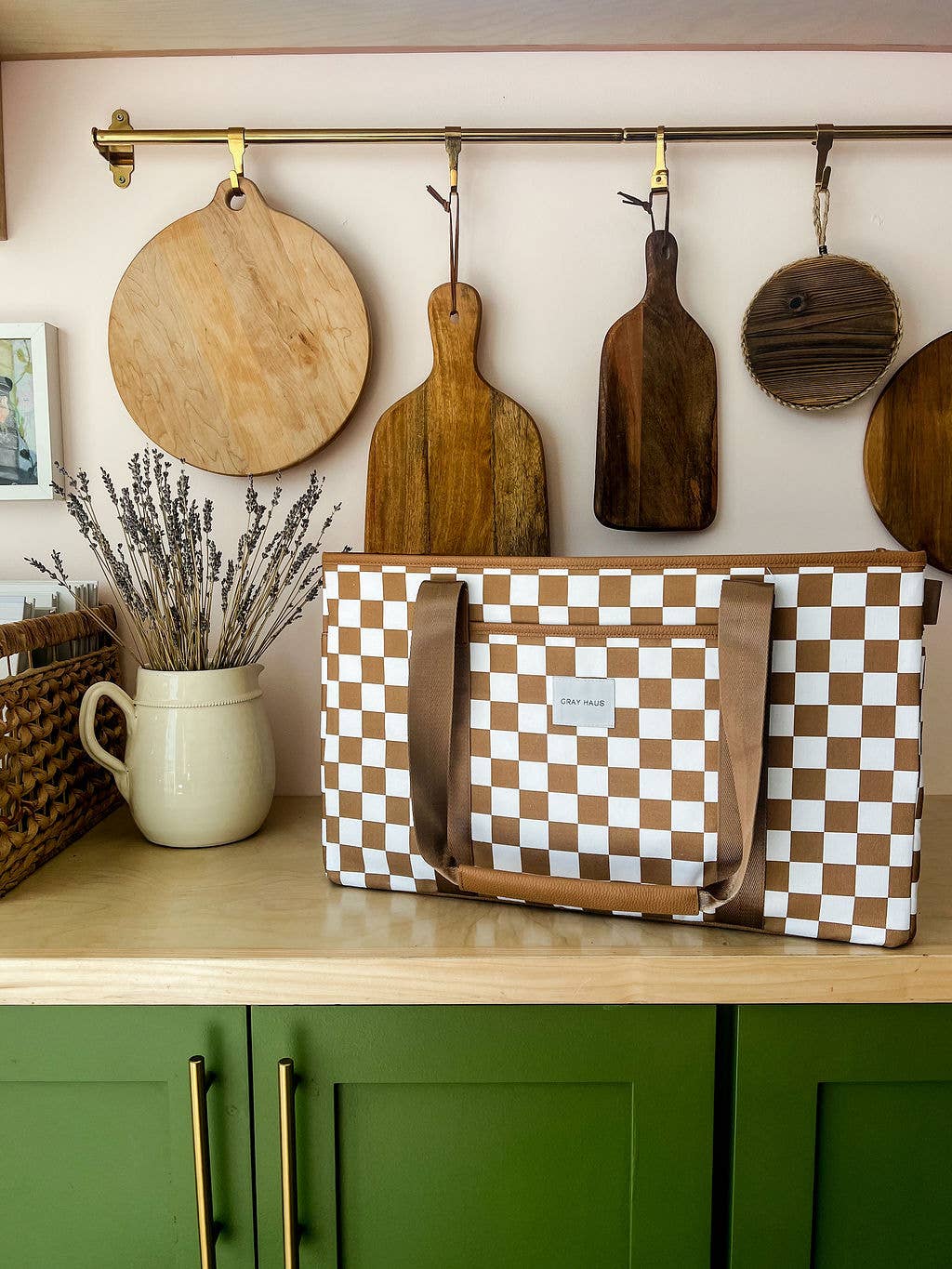 Gray Haus - Vente Tote bag – femme - Sac fourre-tout Carry All Caddy - Sable uniquement