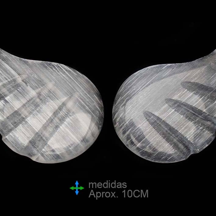 Selenit englehåndtag sæt, 2 stk. – ca. 10 cm for engroshandel hos Esoterica Arte