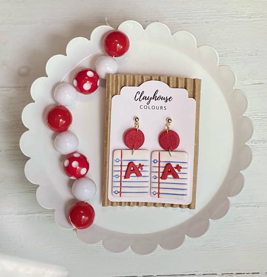 Clayhouse Colours - Wholesale Dangle Earrings - Teacher Earrings  | Back to School Earrings2