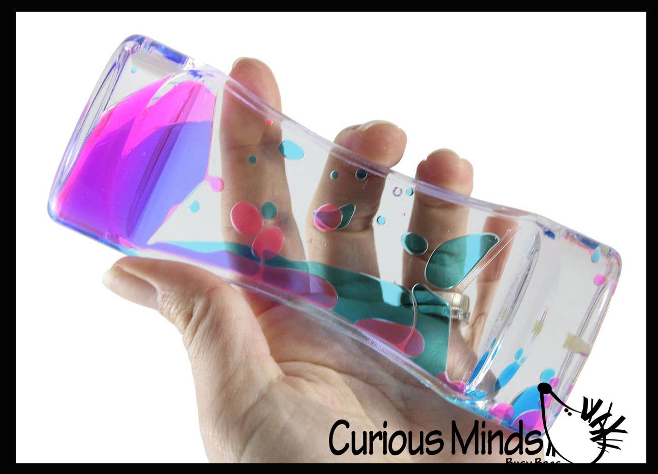 Curious Minds Toys - Wholesale Fidget Toy - Kids - 1 Liquid Dripping Timer - Calm Down Jar - Soothing and Calmi3