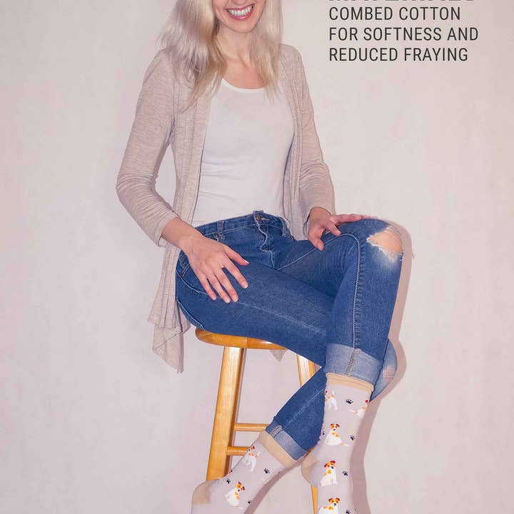 Imagery Socks - Wholesale Socks - Women's - Women's Jack Russell Terrier Socks