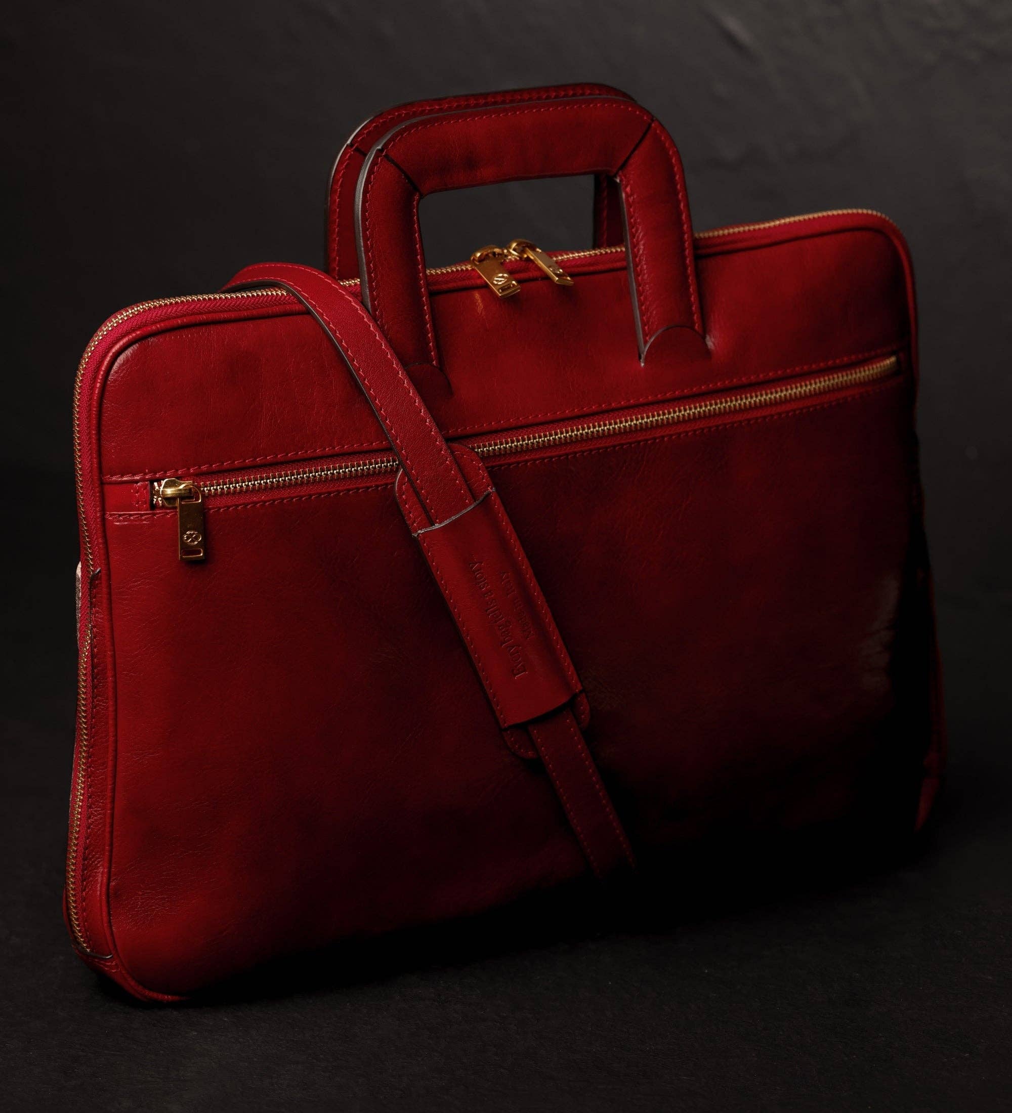 Time Resistance – wholesale Laptop bag – Unisex – Leather Briefcase Laptop Bag - Brave New World51