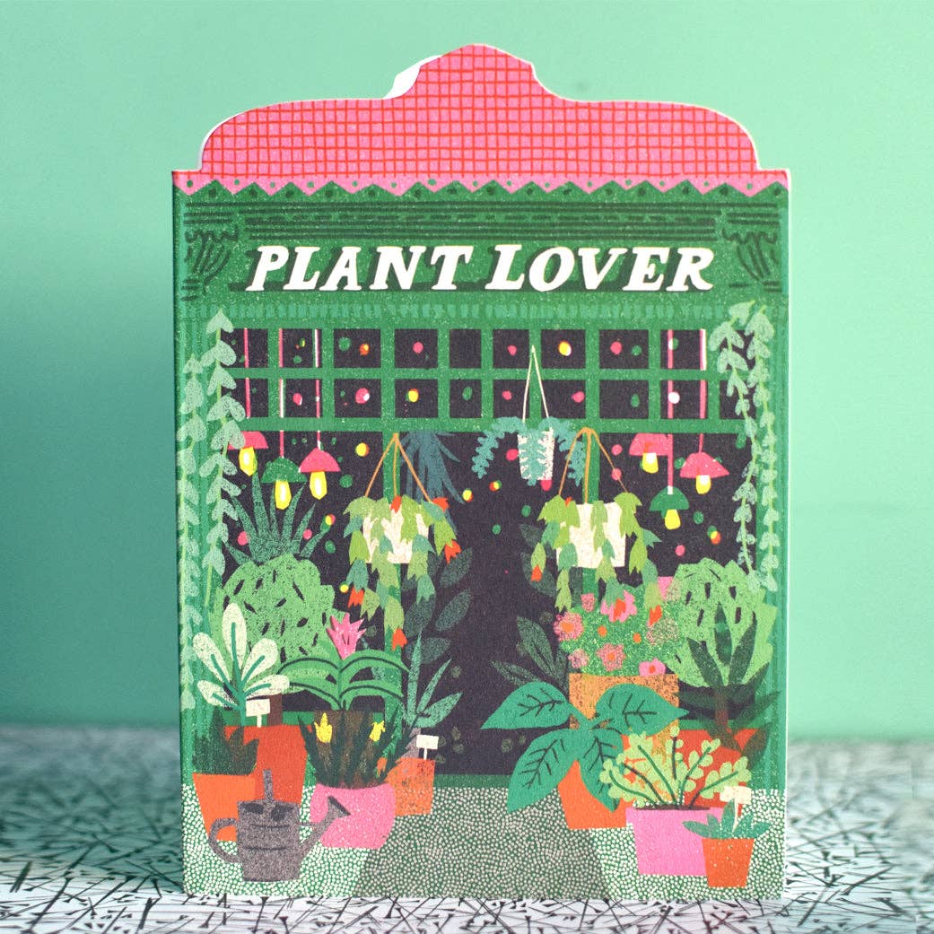 The Printed Peanut Homeware & Stationery – wholesale Vardagliga hälsningskort – Plant Lover Shop - utskuren hälsningskort1