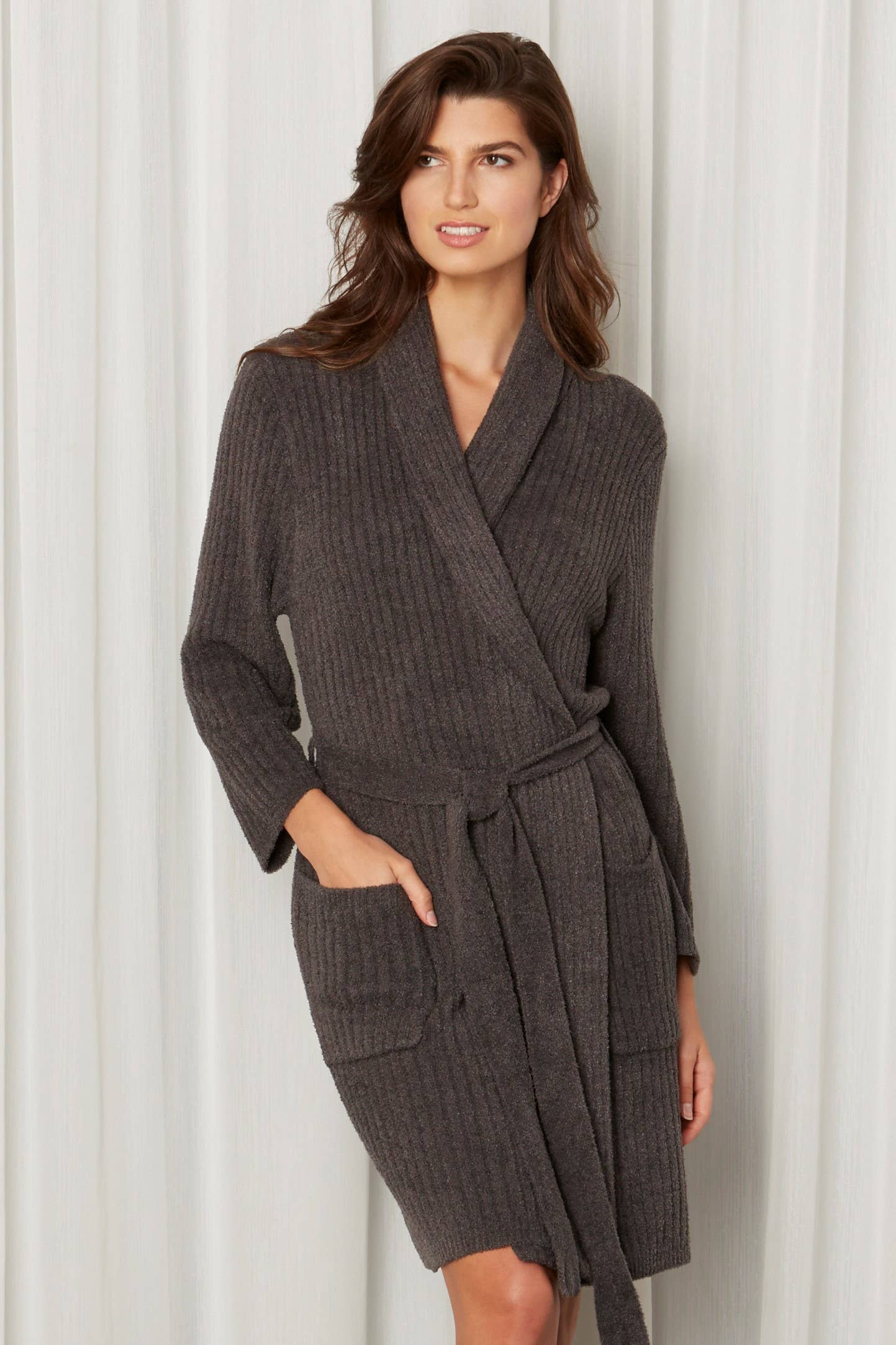 Indie Bathrobe Shawl Collar Sewing Pattern. DIY Women 