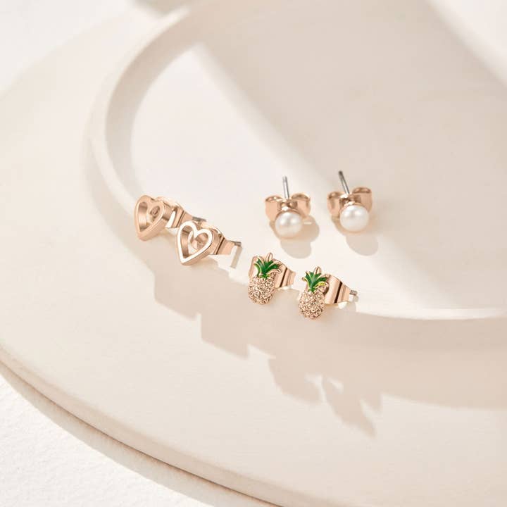 Set ananas e amore per la vendita all'ingrosso da parte di Mestige