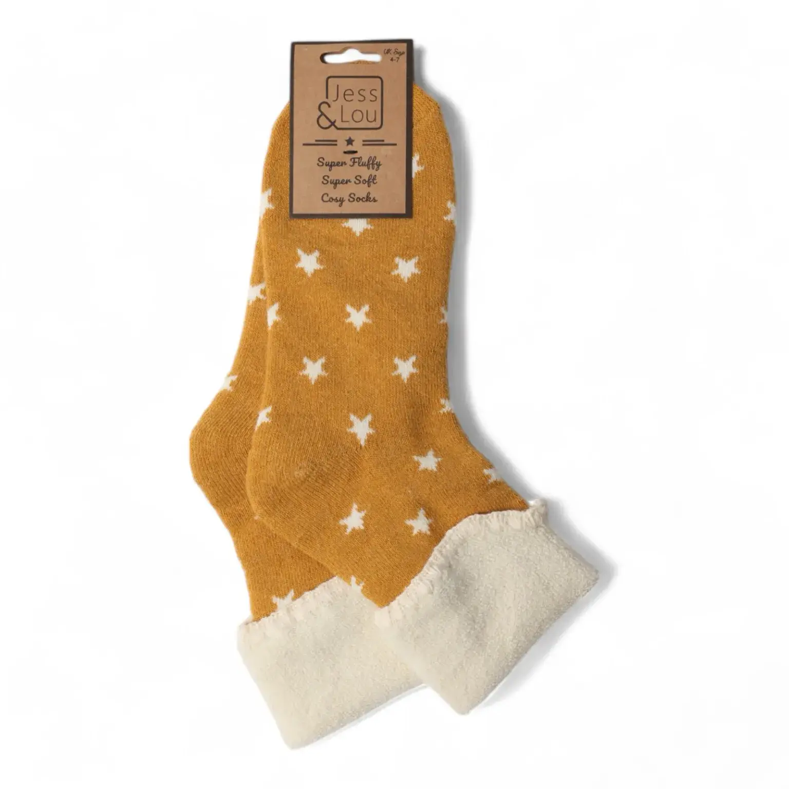 Jess & Lou - Wholesale Socks - Women's - Star Cosy Cuff Socks 5