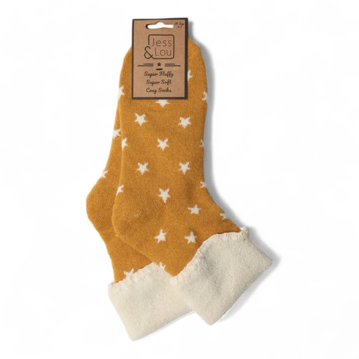 Jess & Lou - Wholesale Socks - Women's - Star Cosy Cuff Socks 5