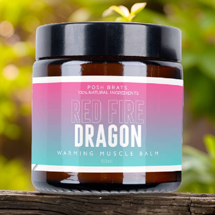 Posh Brats - Wholesale Healing Salve/Balm/Cream - Red Dragon Fire Warming Balm CReam Aromatherapy Pain Relief