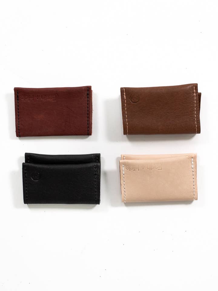 Card Wallet for wholesale by Earth and Hide