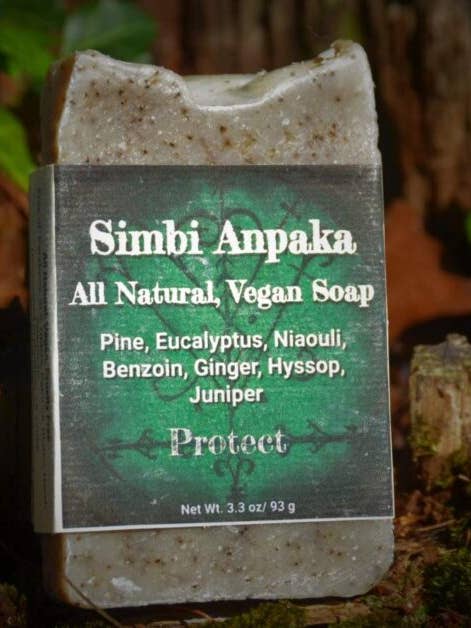 Simbi Anpaka Vegan Soap for wholesale by V is for Voodoo LLC