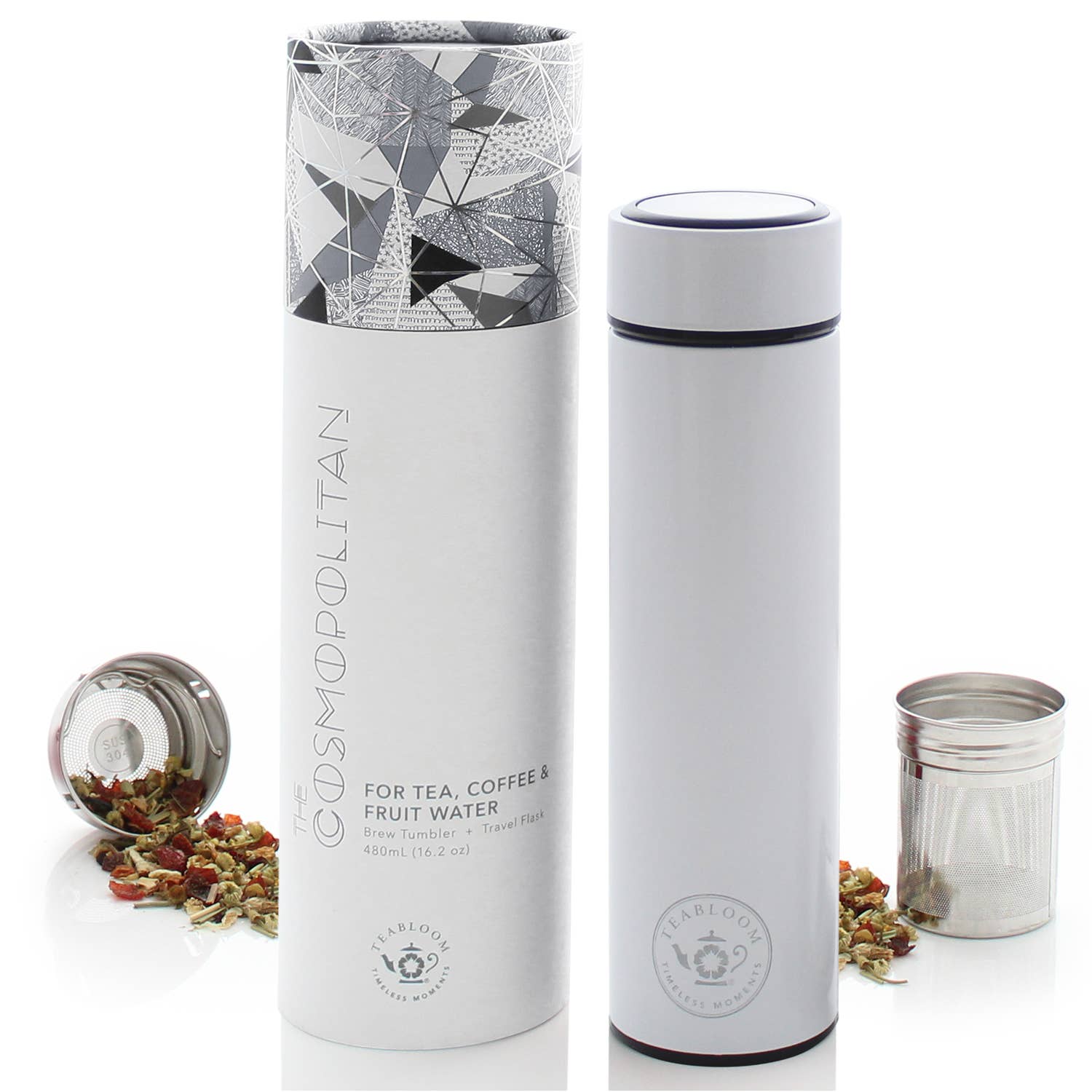 Teabloom - Wholesale Insulated mug/tumbler - Teabloom The Cosmopolitan Insulated Brew Tumbler2