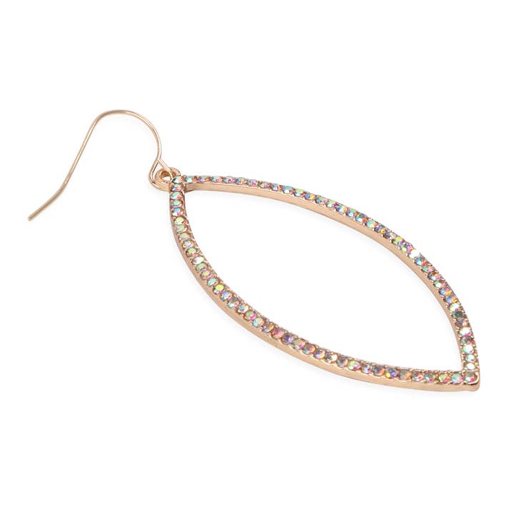 MYS Wholesale Inc - Wholesale Dangle Earrings - Open Marquise Rhinestone Earrings14