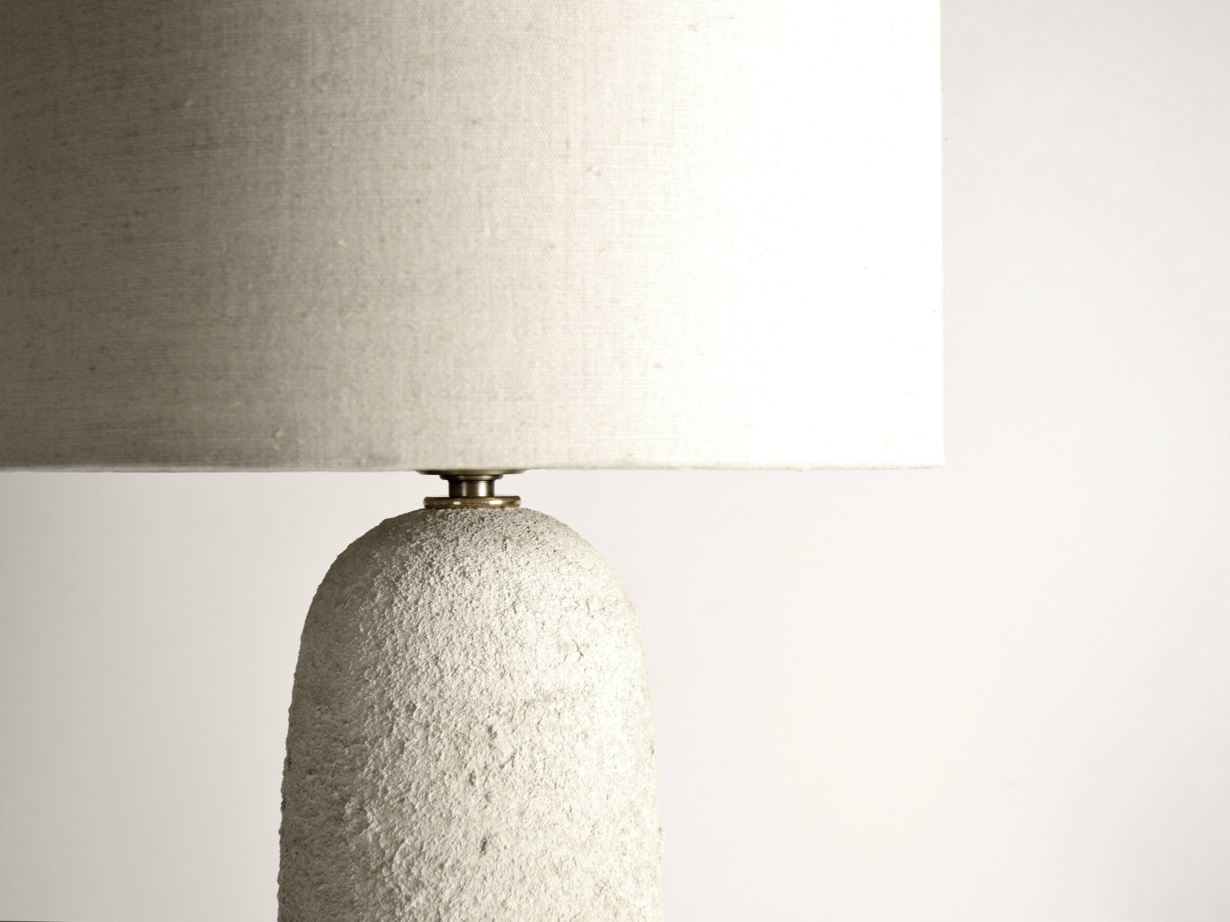 DEBARRO - Furniture | Lamps | Ceramics | Handmade - Wholesale Accent/Desk Lamp - Armona Concrete - Handmade Dimmable Lamp2