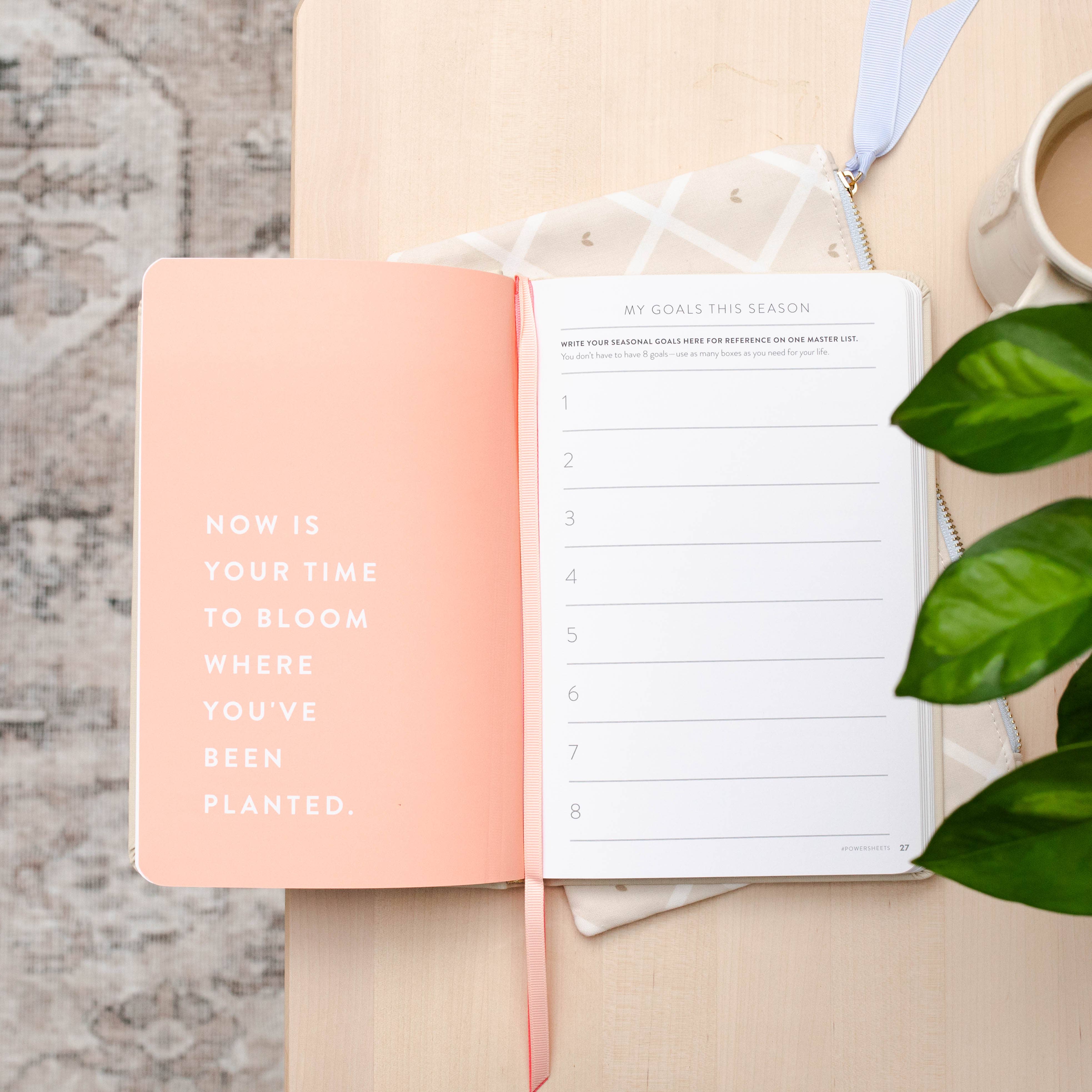 Cultivate What Matters - Wholesale Planner - 90-Day PowerSheets® Goal Planner | Natural Linen10