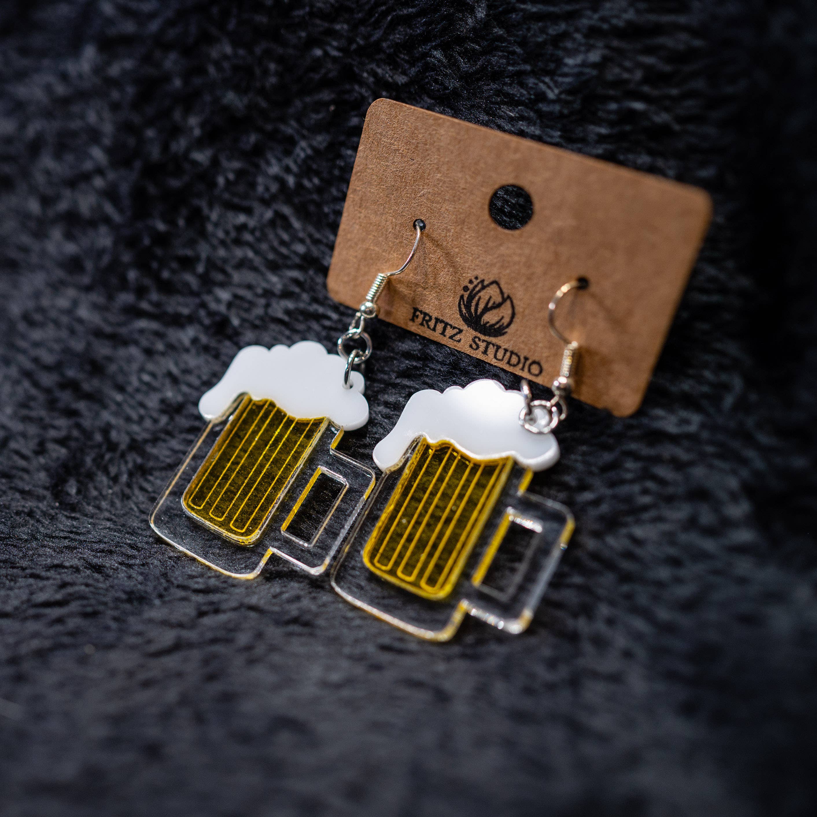 Fritz Studio - Wholesale Dangle Earrings - Pretzel & Pint Collection6