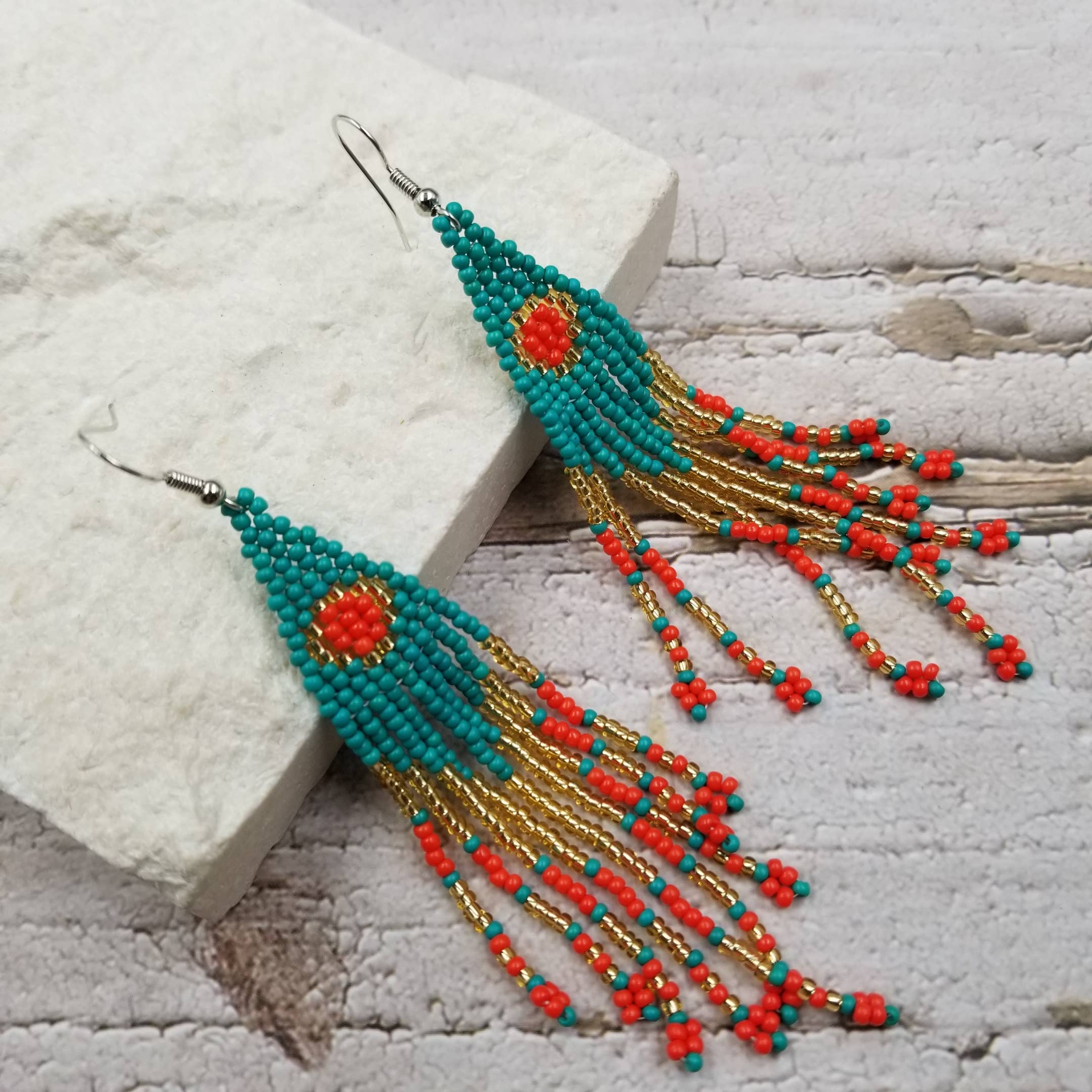 Treasure Wholesale - Vendita all'ingrosso Orecchini con nappe - Orecchini con nappine a forma di frutta estiva1