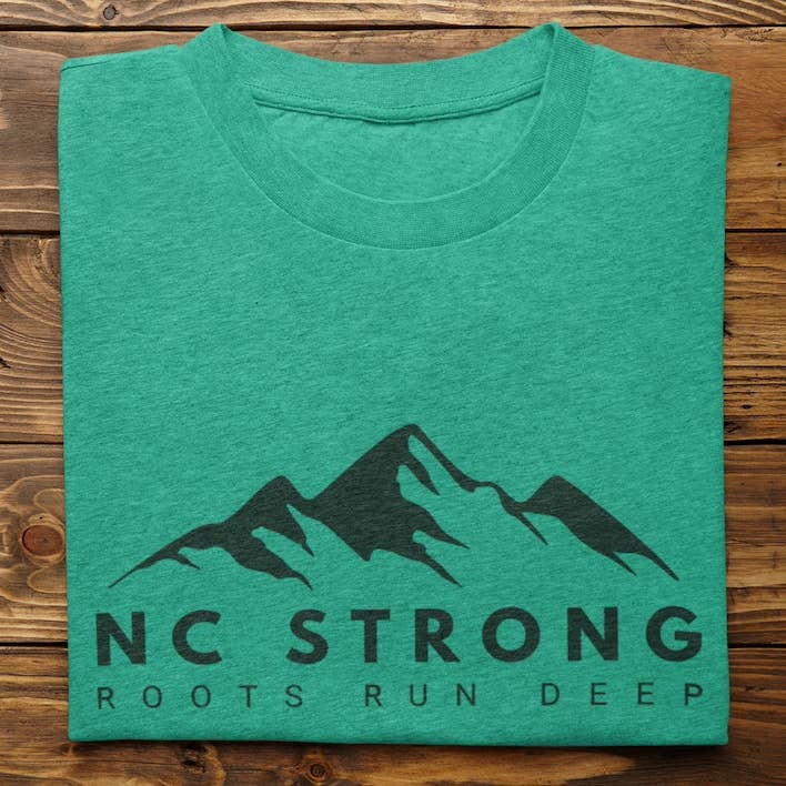 NC Strong Hurricane Relief Shirt for wholesale by House of Swank Clothing