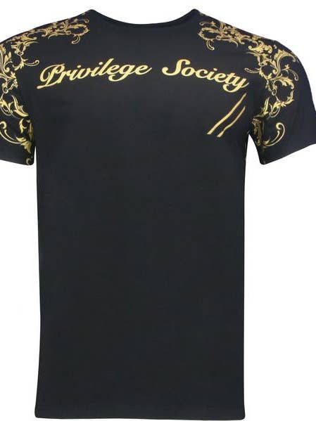 WS6110- Collection Tee, BLACK for wholesale by Privilege Society