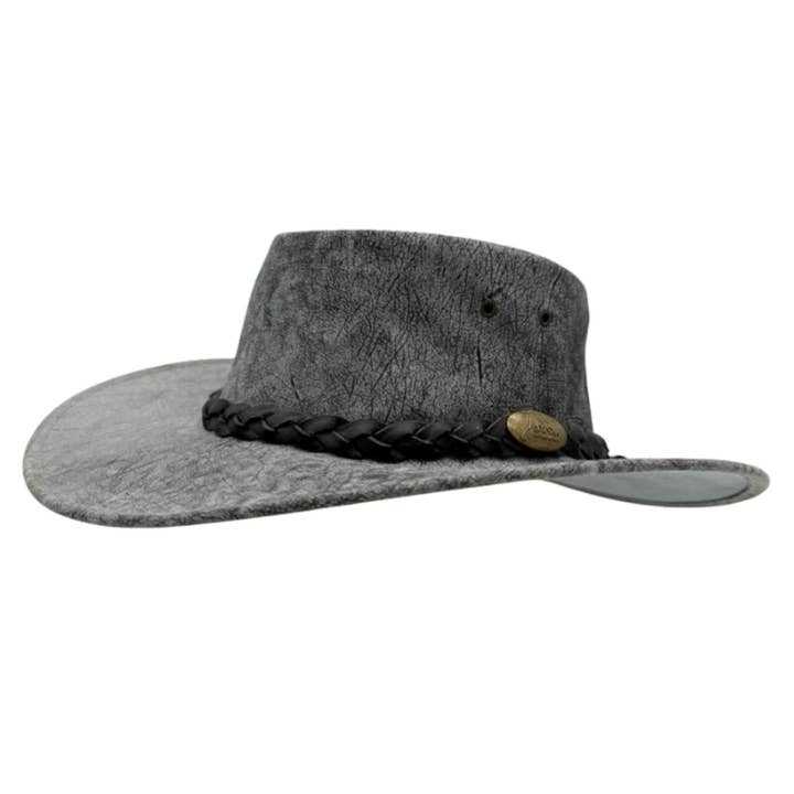 Jacaru Australia - Wholesale Cowboy Hat - Unisex - Jacaru 1172 Kangaroo Hat Stonewash7