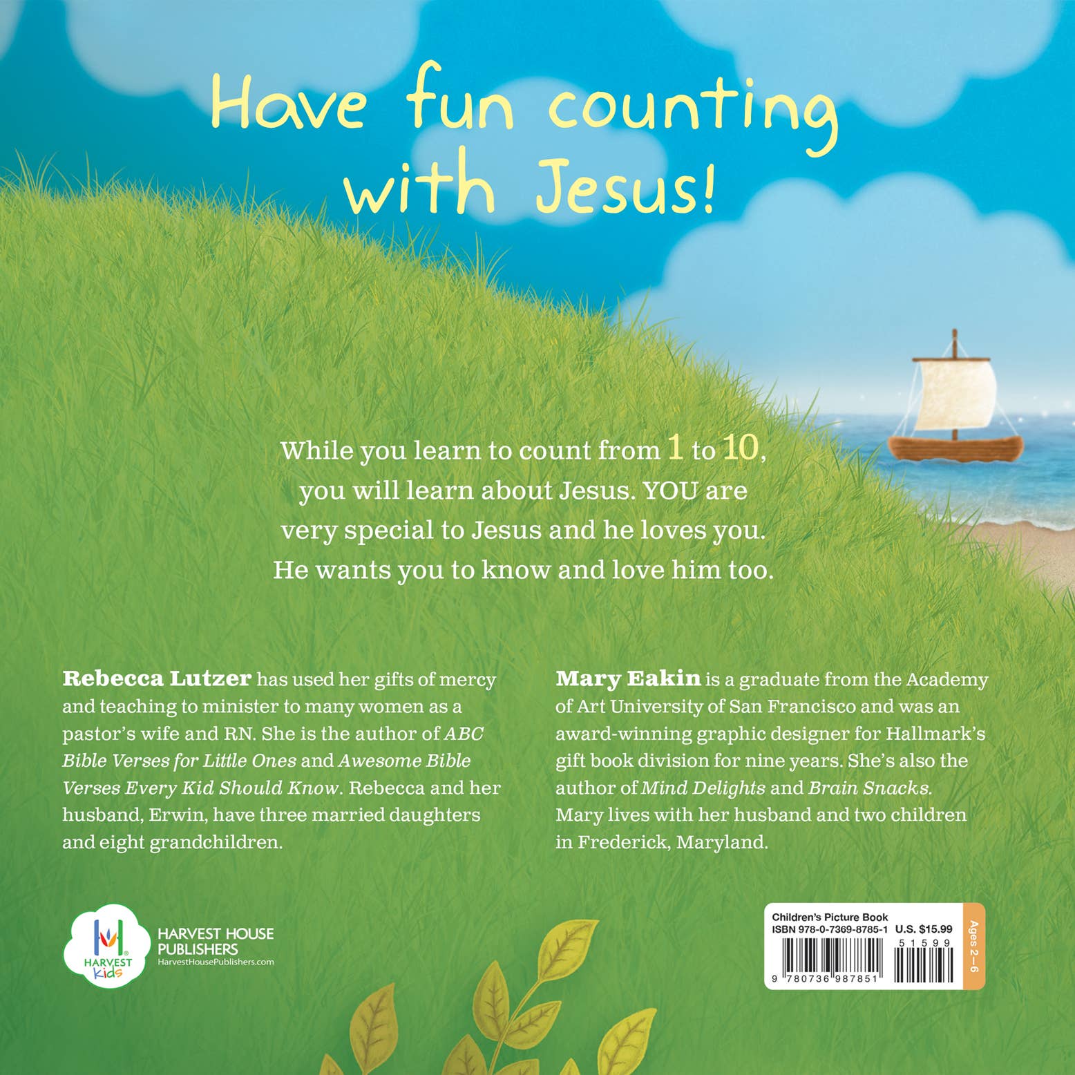 Harvest House Publishers Gift & Specialty Books - Wholesale Preschool Book (3-5) - 123 Jesus Loves Me for Little Ones1