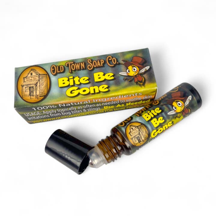 Old Town Soap Co. - Wholesale Insect Repellent - Bite Be Gone - Roller Bug Bite Treatment