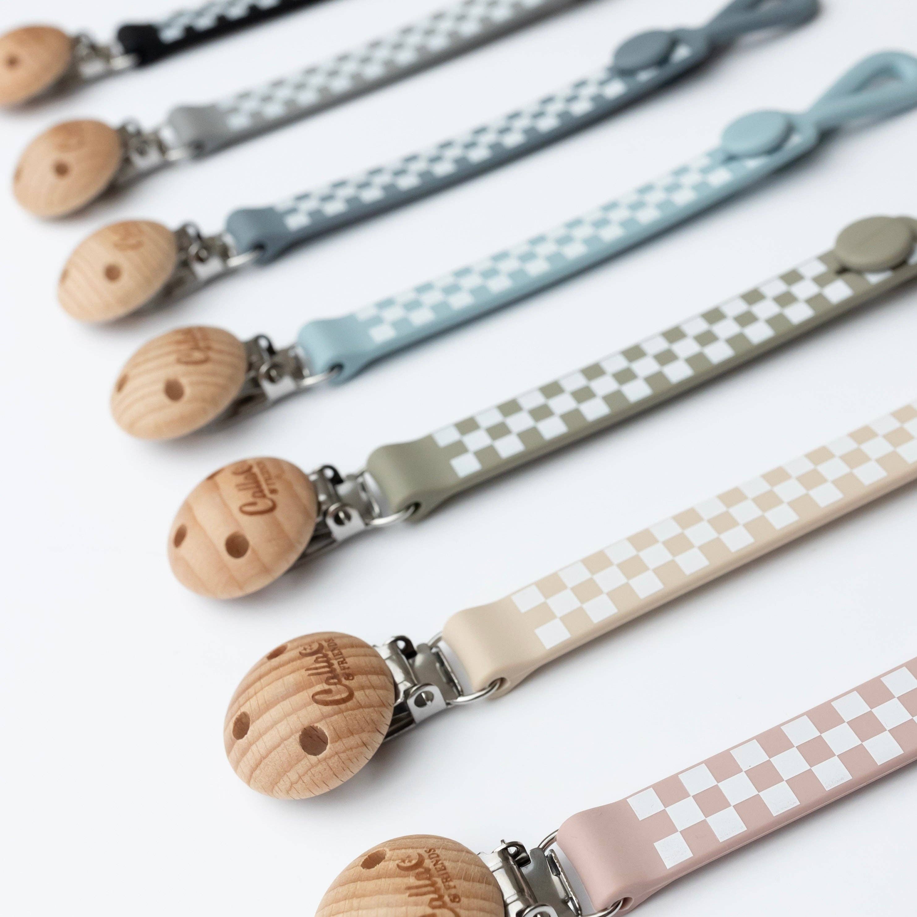 Calla & Friends – wholesale Nappklämma - Baby – Nash Everything Clip - Rutig7