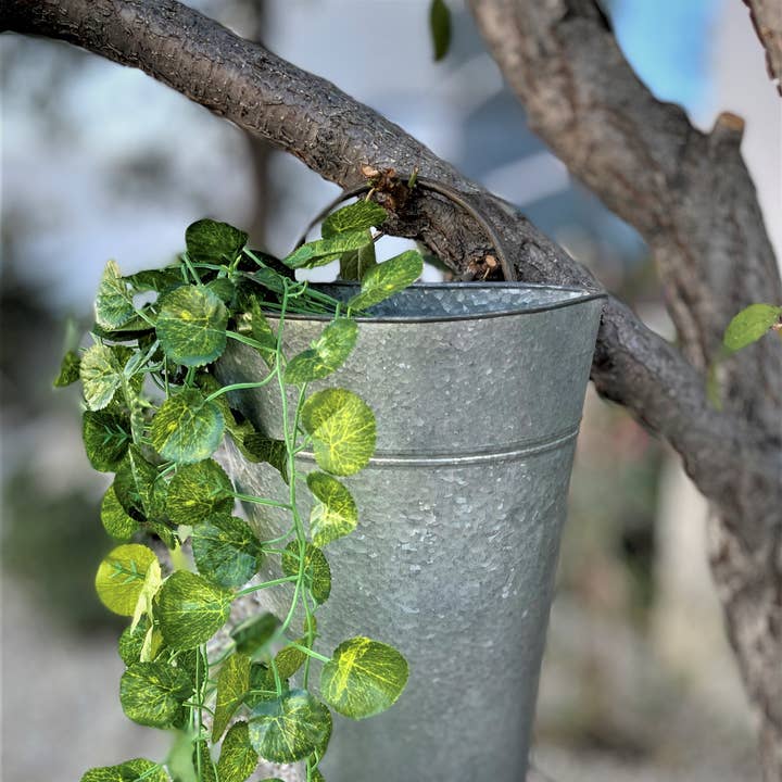 Home Kreation by KK dba Kraft Klub - Wholesale Bucket/Pail - Large Hanging Half Bucket