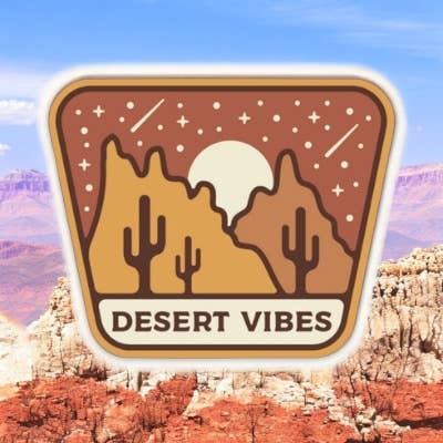 EARTHWILD - Wholesale Sticker - Desert Vibes Sticker2