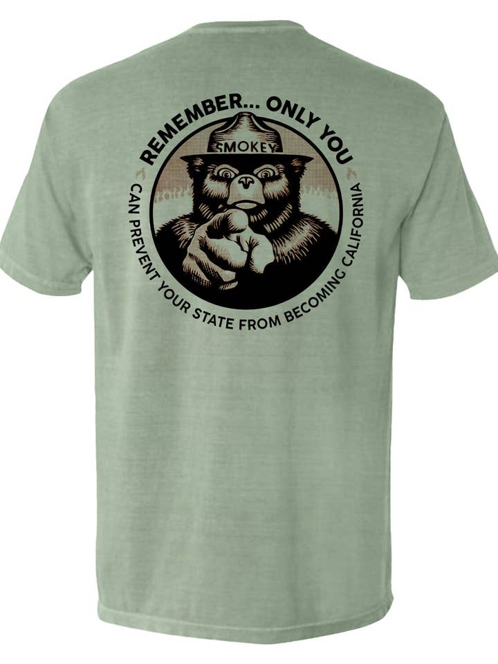 Remember Only you can prevent your state from becoming California for wholesale by Shield Republic