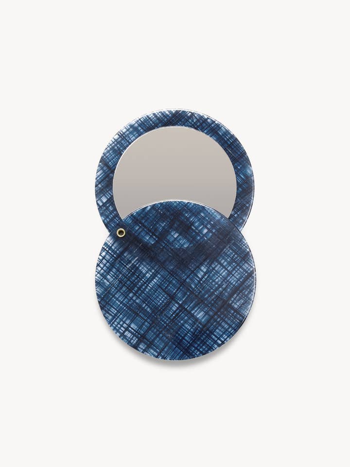 Circle Mirror in Chambray for wholesale by MACHETE