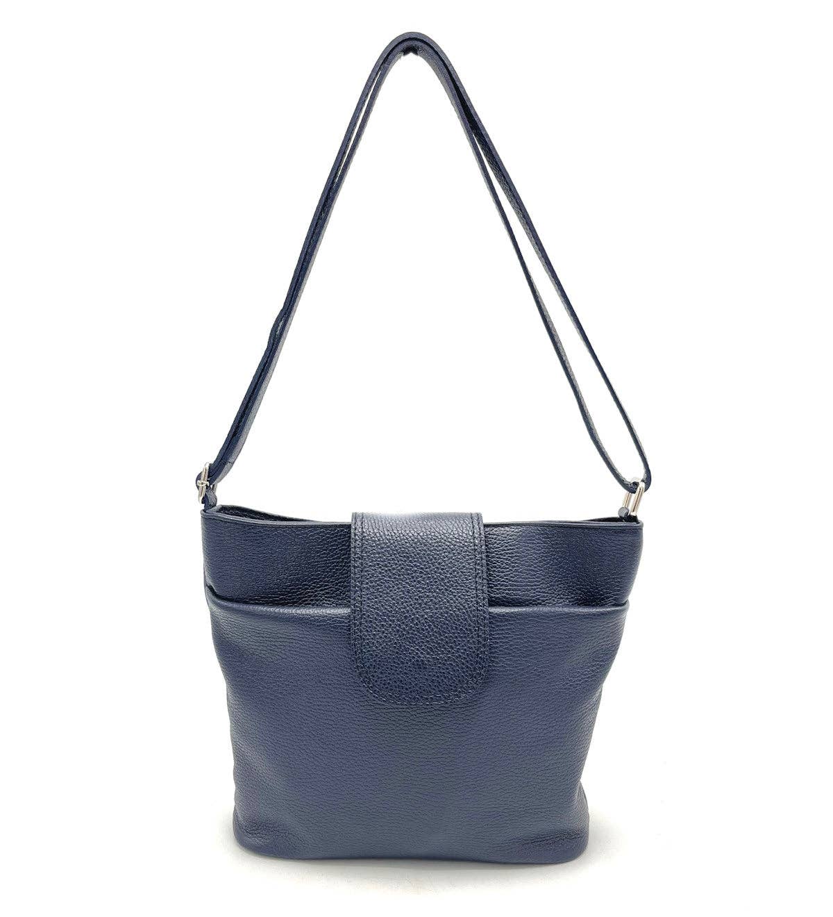 Suie Valentini srl - Wholesale Shoulder Bag - Women's - Genuine leather shoulder bag,Made in Italy, art. 11247913