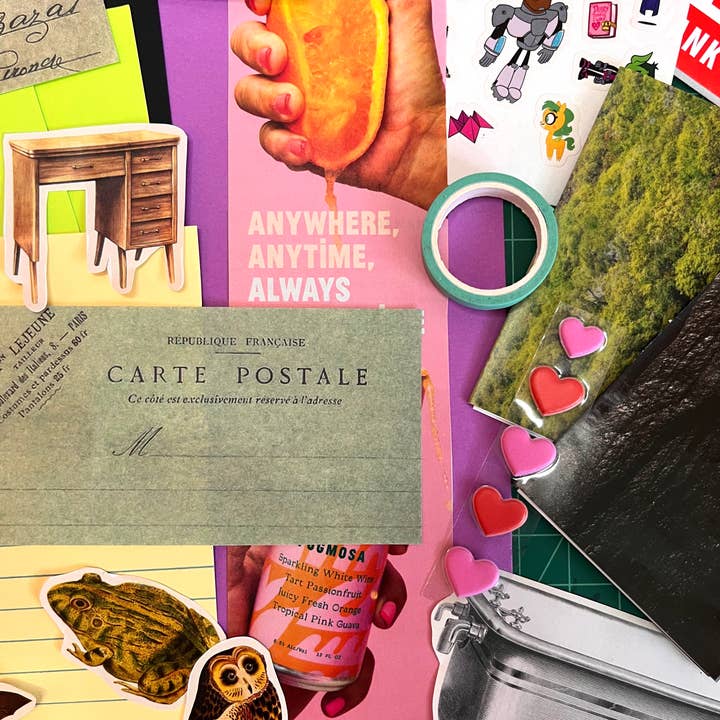 Bre’s Tiny Print Shop - Wholesale Stationery/Notecard Set - Zine Junk!