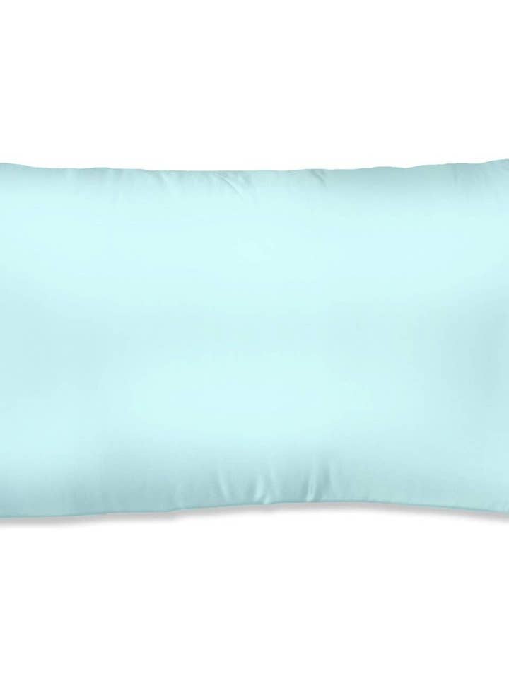 Taie d'oreiller 100 % satin King Size - Aqua pour la vente par Spasilk
