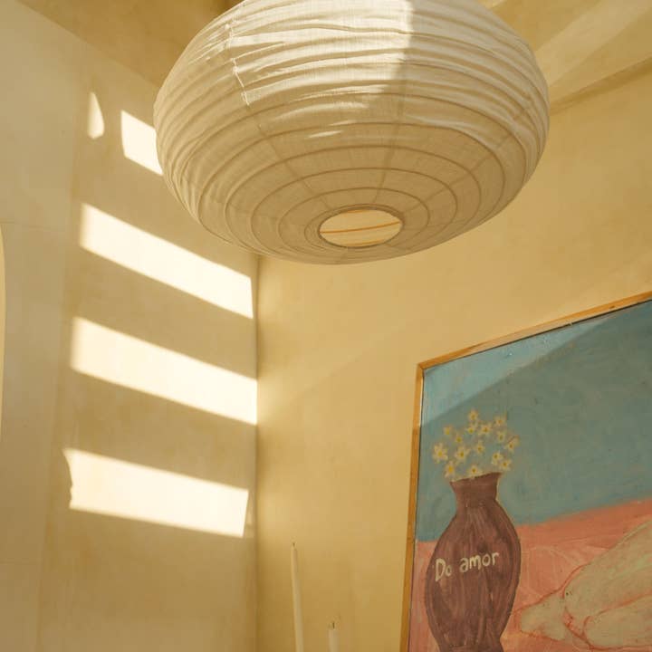 Pink Haley - Wholesale Lampshade - Oval Shape Linen Pendant Light Shade5