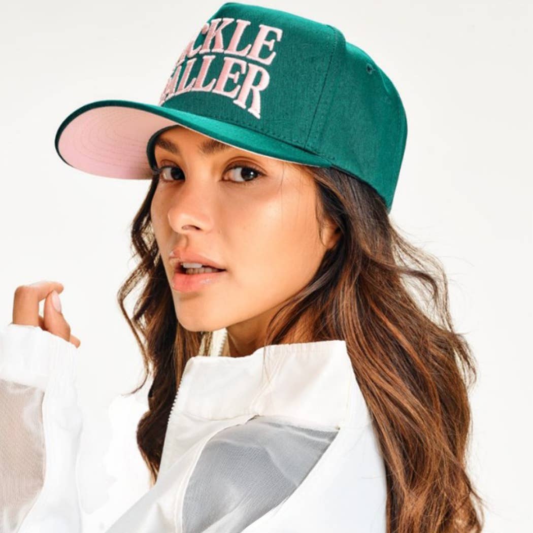 Fashion City - Wholesale Trucker Hat - Unisex - PICKLE BALLER 3D Letter Embroidery Two-Tone Trucker Hat8