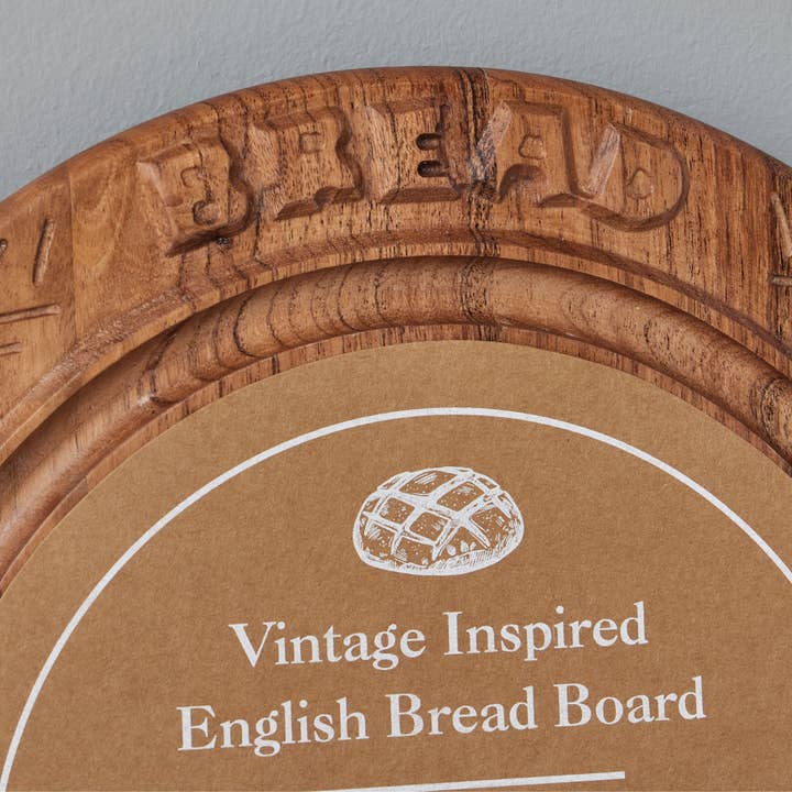 etúHOME - Wholesale Cutting Board - Vintage English Bread Board: Bread, Small, Natural1