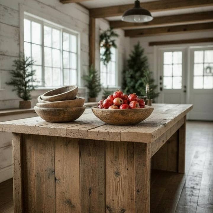 Made Market Co. - Wholesale Bowl - Found Dough Bowl Natural Large1