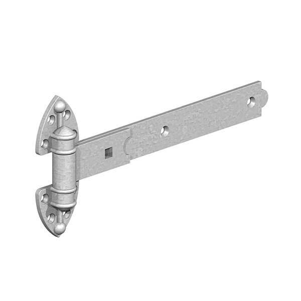 IronmongeryWorld - Wholesale Knob/Pull - Gatemate 24" Reversible Gate Hinges Galvanised
