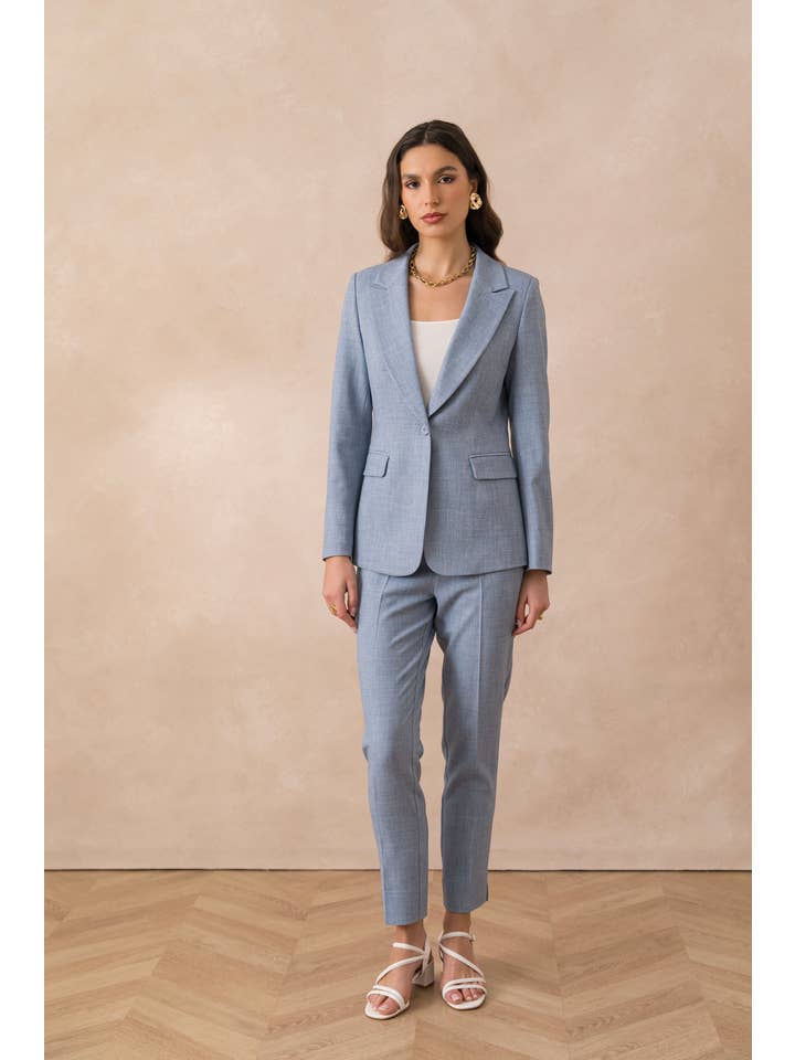 Attentif Paris – wholesale Kostymjacka – Dam – Heather figursydd kavaj för dam33