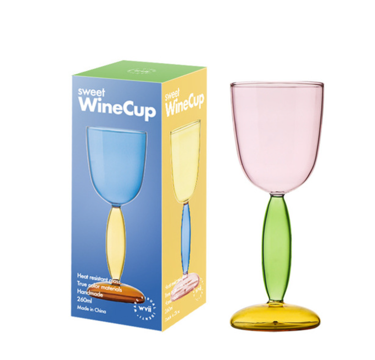IVORE.GROUP (We cover All Import duty) - Vente Verres à vin - Verre à vin et carafe colorés en verre borosilicaté4