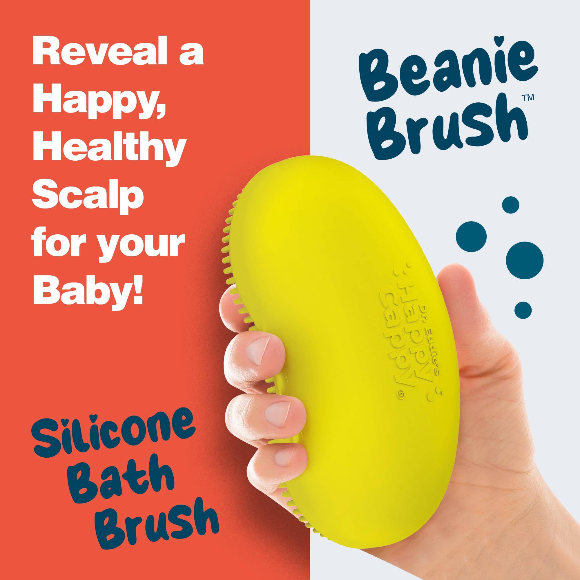 Happy Cappy - Wholesale Baby Bath Set - Kids & Baby - Happy Cappy Cradle Cap Shampoo & Body Wash + Silicone Brush16